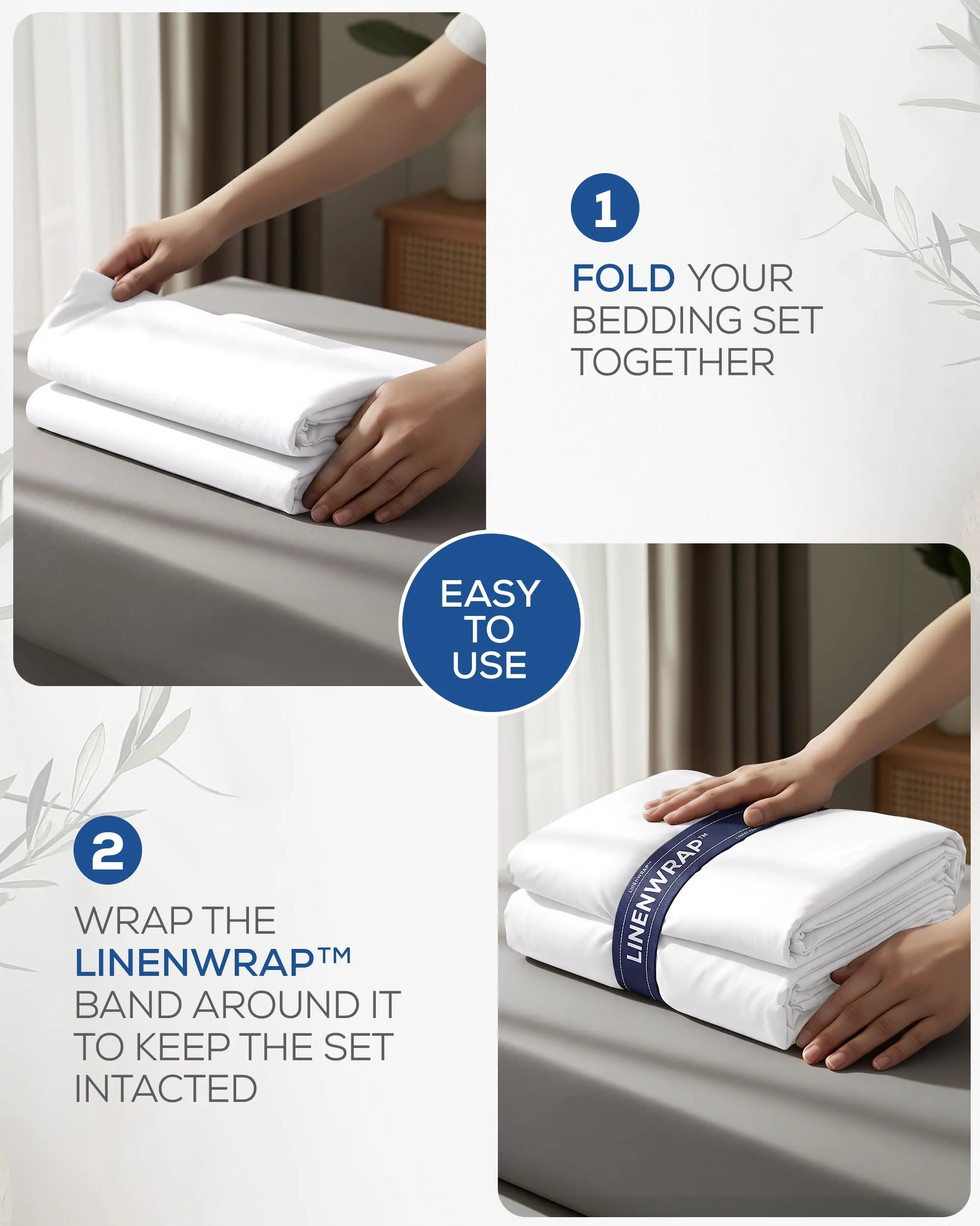Utopia Bedding Set di Lenzuola in Microfibra Spazzolata, Queen Size, 4 Pezzi (Bianco) - immagine 5