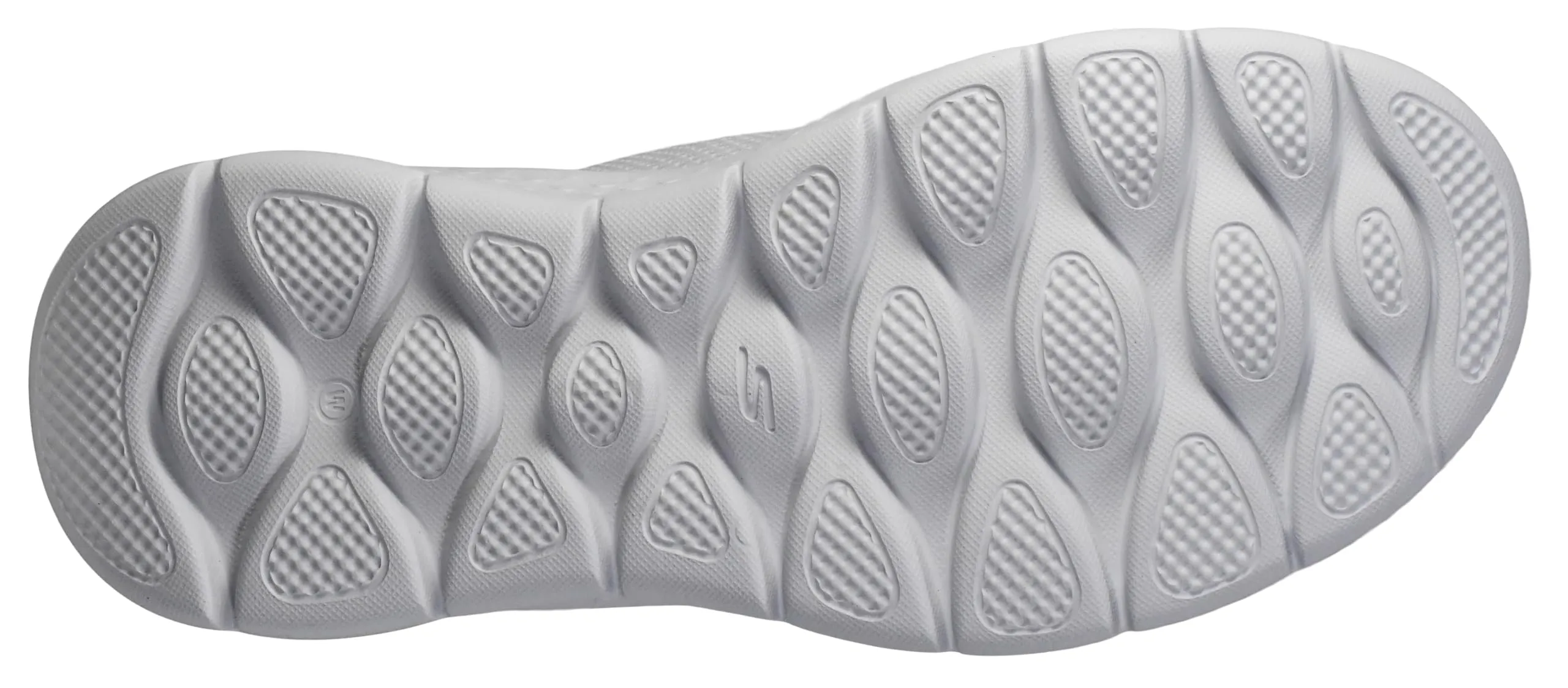Skechers Women's Low-Top Sneakers, Bianco, 7.5 Wide, Slip-ins, Air-Cooled Memory Foam, Ultra Go - immagine 5