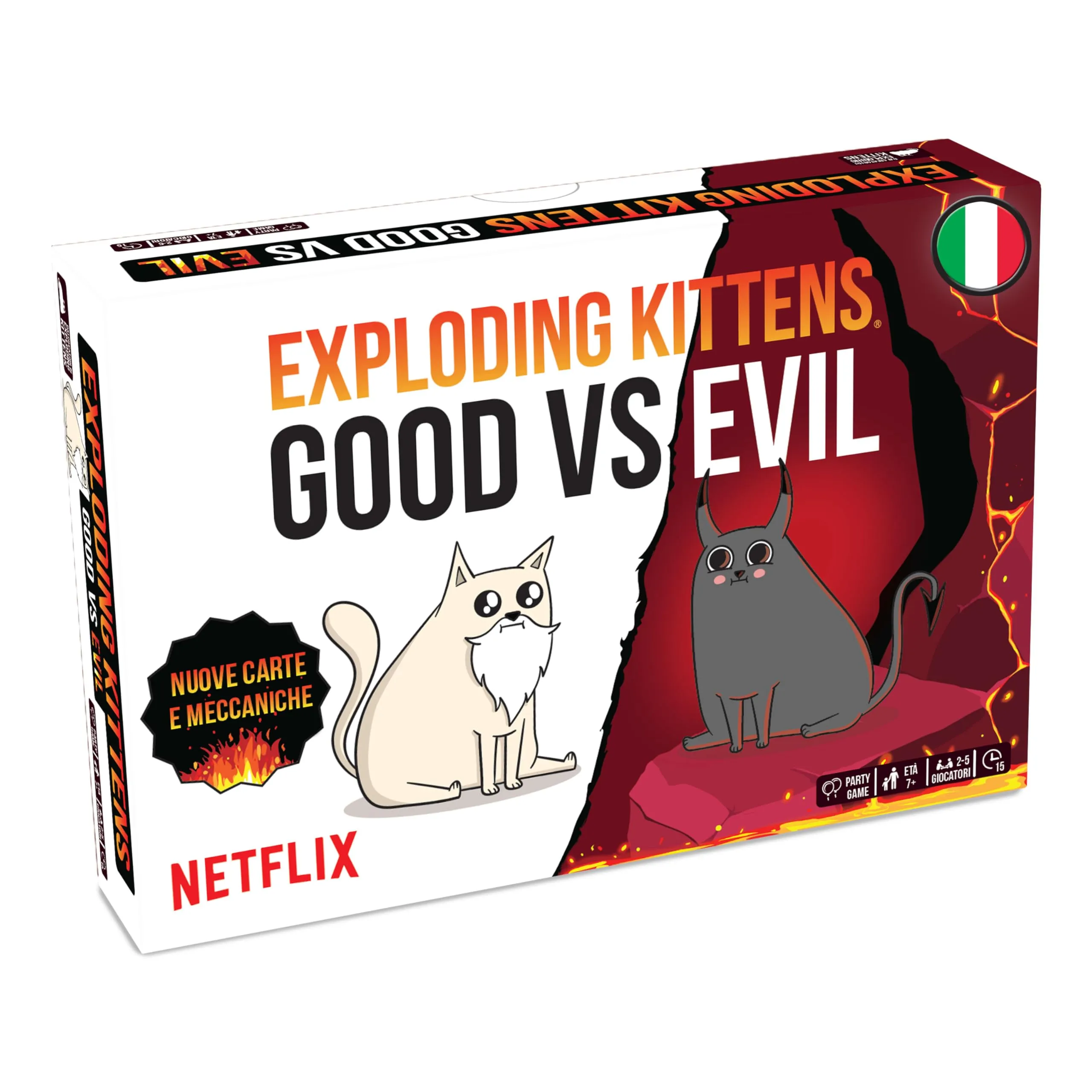 Exploding Kittens: Good vs Evil Card Game - immagine 1