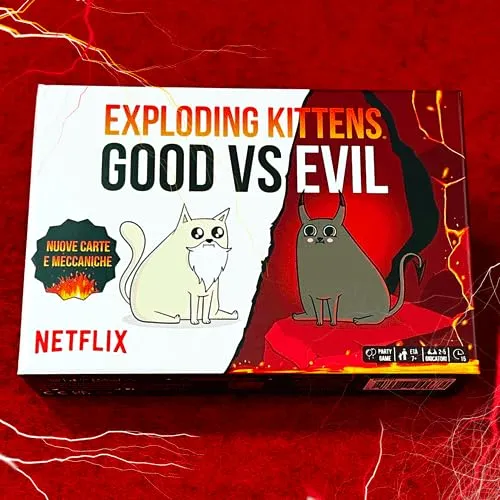 Exploding Kittens: Good vs Evil Card Game - immagine 3