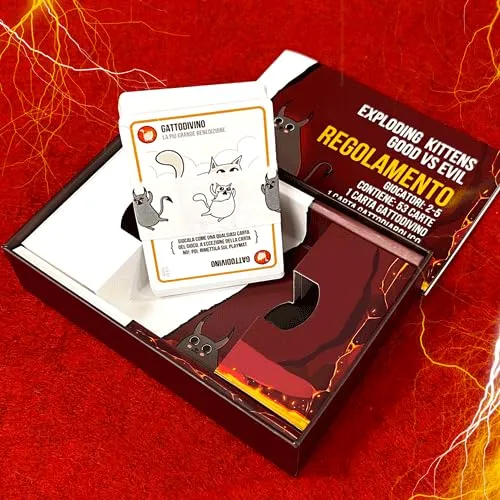 Exploding Kittens: Good vs Evil Card Game - immagine 4