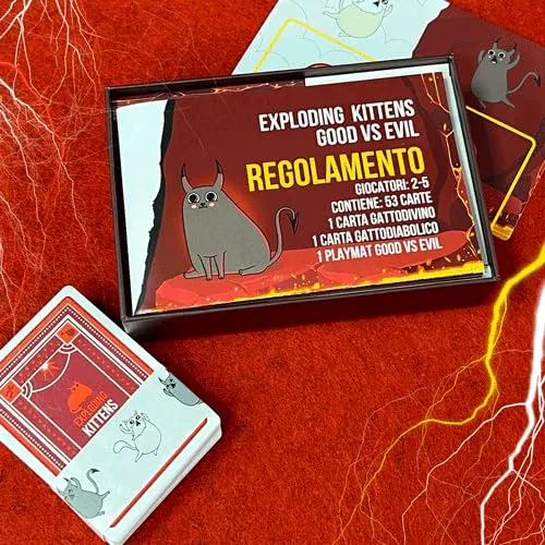 Exploding Kittens: Good vs Evil Card Game - immagine 7
