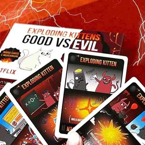 Exploding Kittens: Good vs Evil Card Game - immagine 8