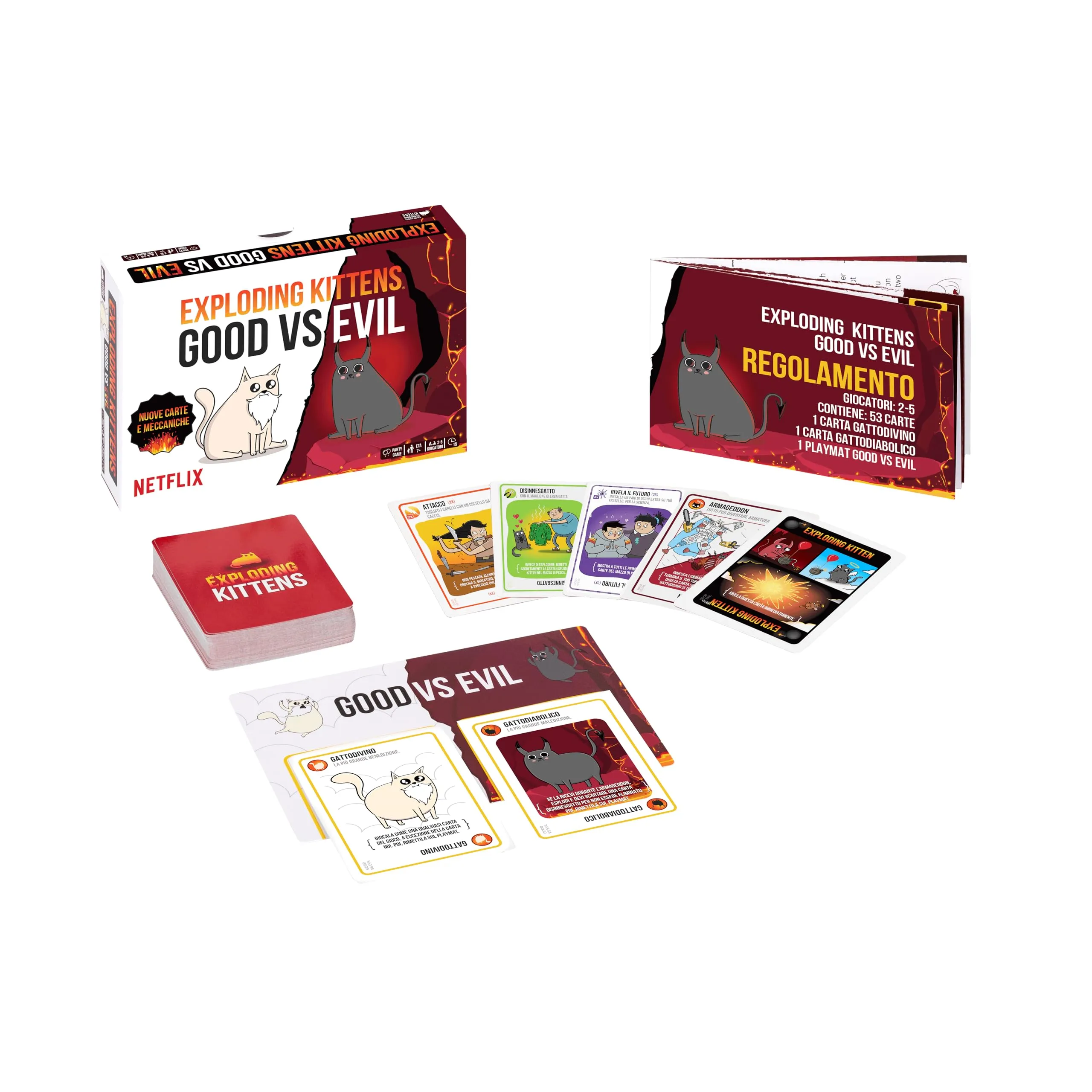 Exploding Kittens: Good vs Evil Card Game - immagine 9