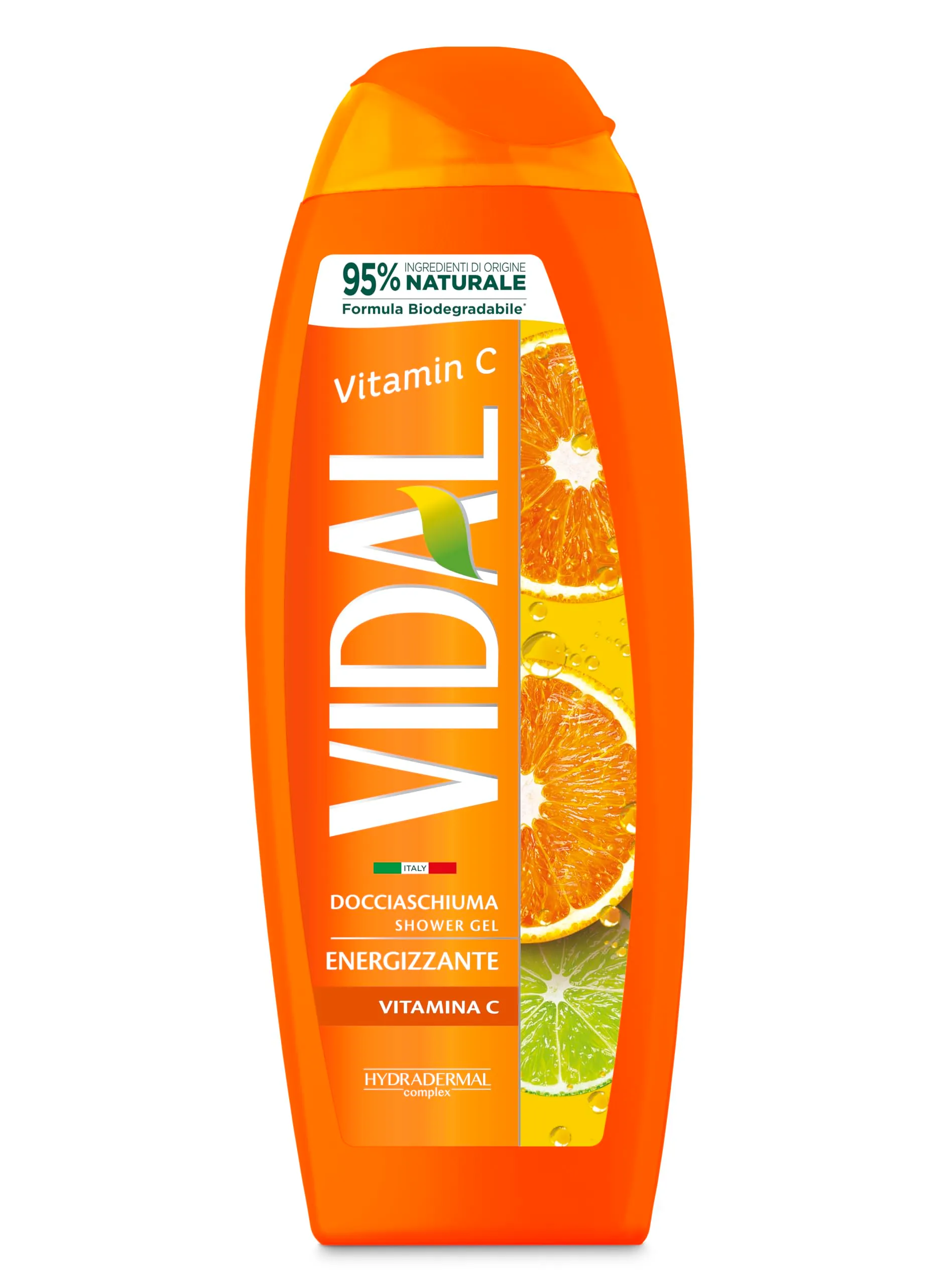 Vidal Docciaschiuma Vitamina C, Arancia e Lime, 250ml - immagine 1