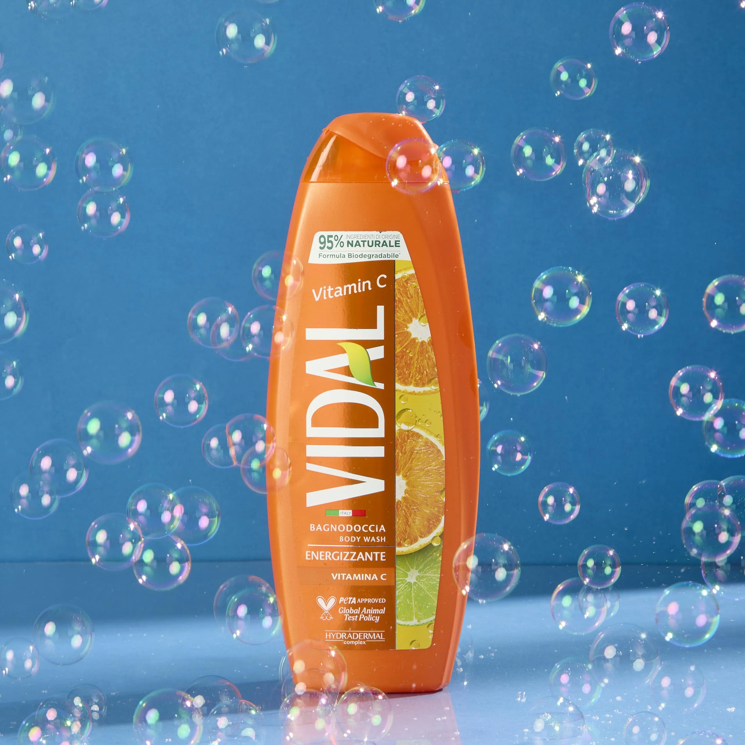 Vidal Docciaschiuma Vitamina C, Arancia e Lime, 250ml - immagine 5