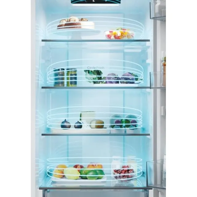 Candy City Fresco 300 CNCQ2T518EB Frigorifero Combinato No Frost Circle+, 280 L, 55 cm x 182 cm - immagine 2