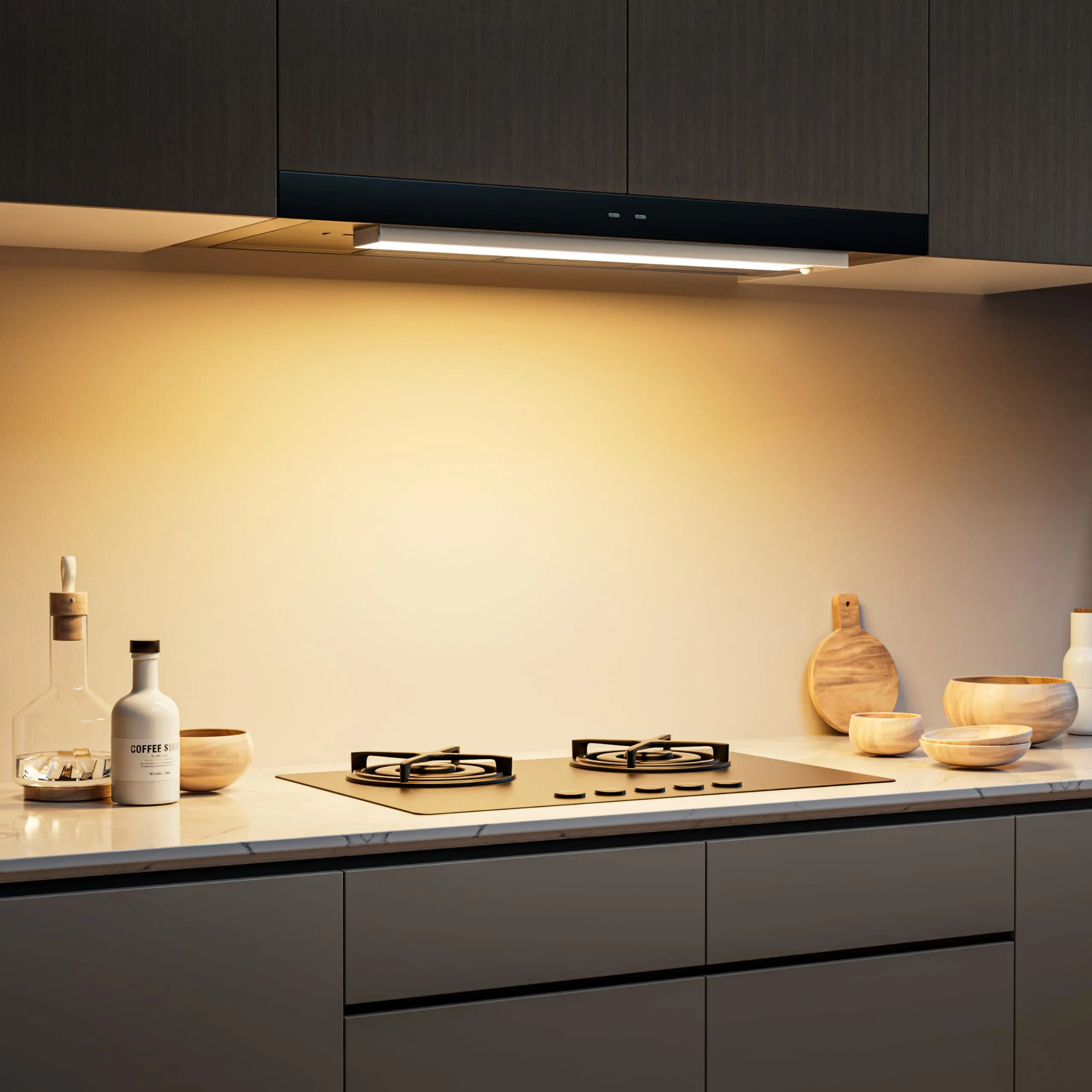 OUILA Luce Armadio LED con Sensore di Movimento, 32cm x 3 Pezzi, GLS-C004 - immagine 2