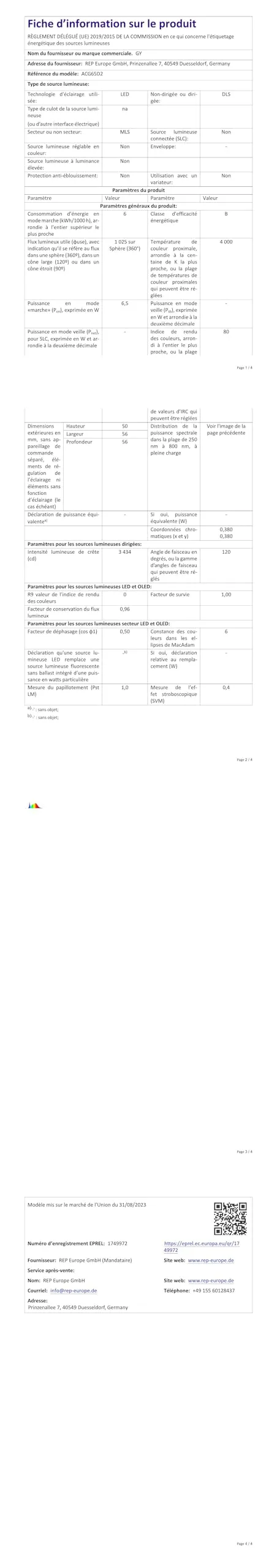 GY Lampadine GU10 LED 6.5W 1025 Lumen 4000K Bianco Neutro, Non Dimmerabile, 10 pezzi - immagine 12