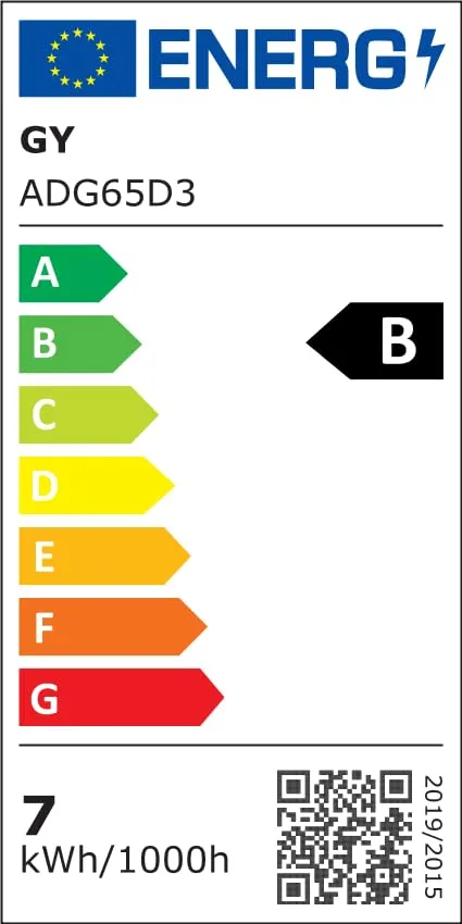 GY Lampadine GU10 LED, 6.5W, 1025 Lumen, 6500K Bianco Freddo, Non Dimmerabile, 5 pezzi - immagine 13