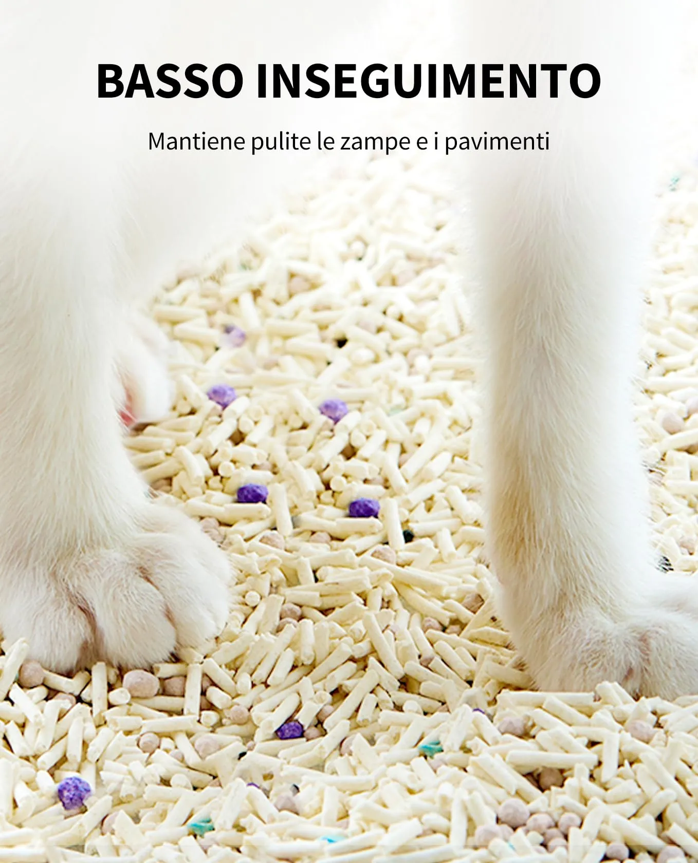 PETKIT Lettiera per Gatti Mista Tofu e Bentonite Agglomerante, 14.4kg (2.4kg x 6) - immagine 5