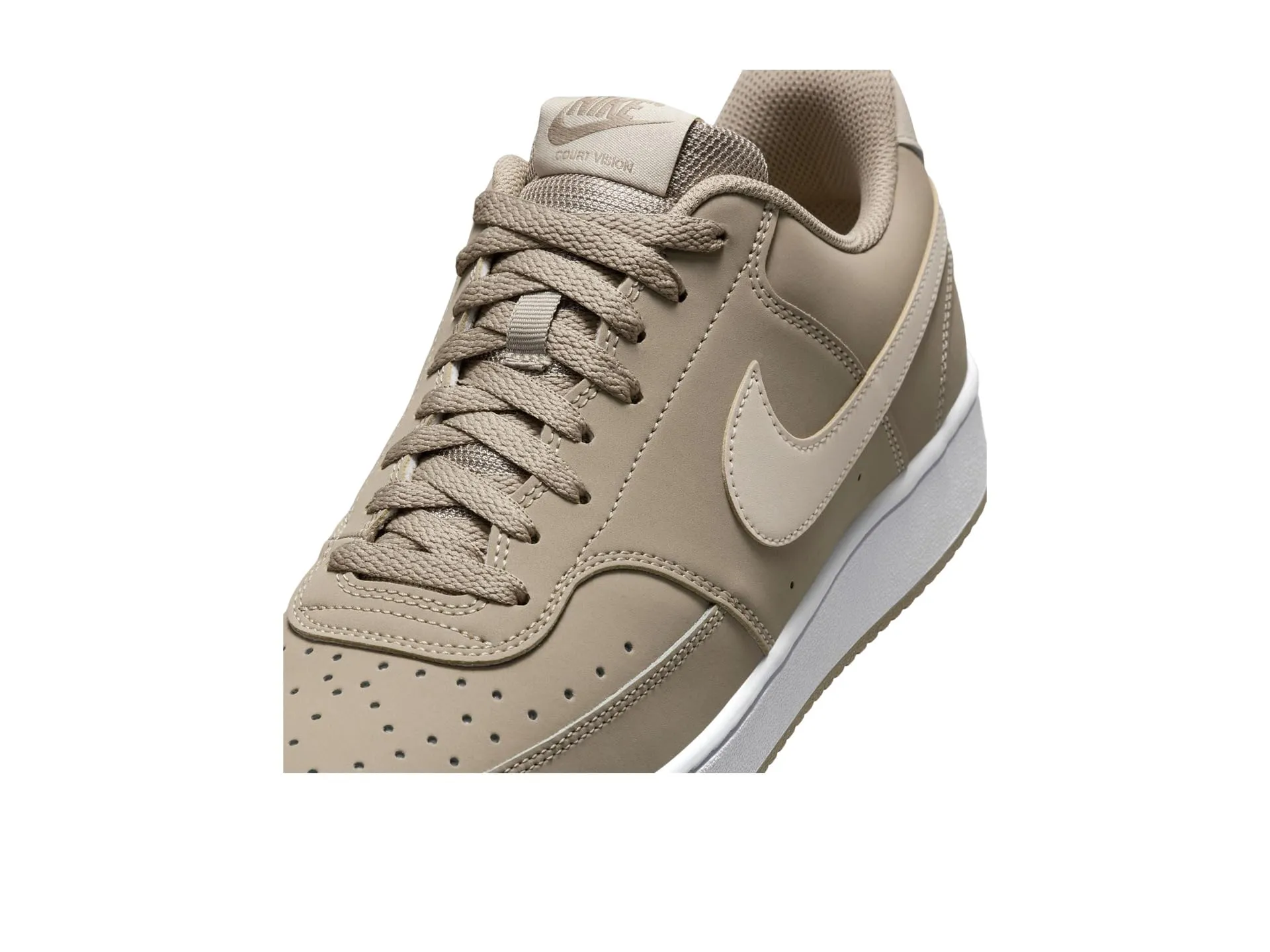 Nike Court Vision Low Men's Shoes - Cachi Sanddrift White - 44.5 EU - immagine 7
