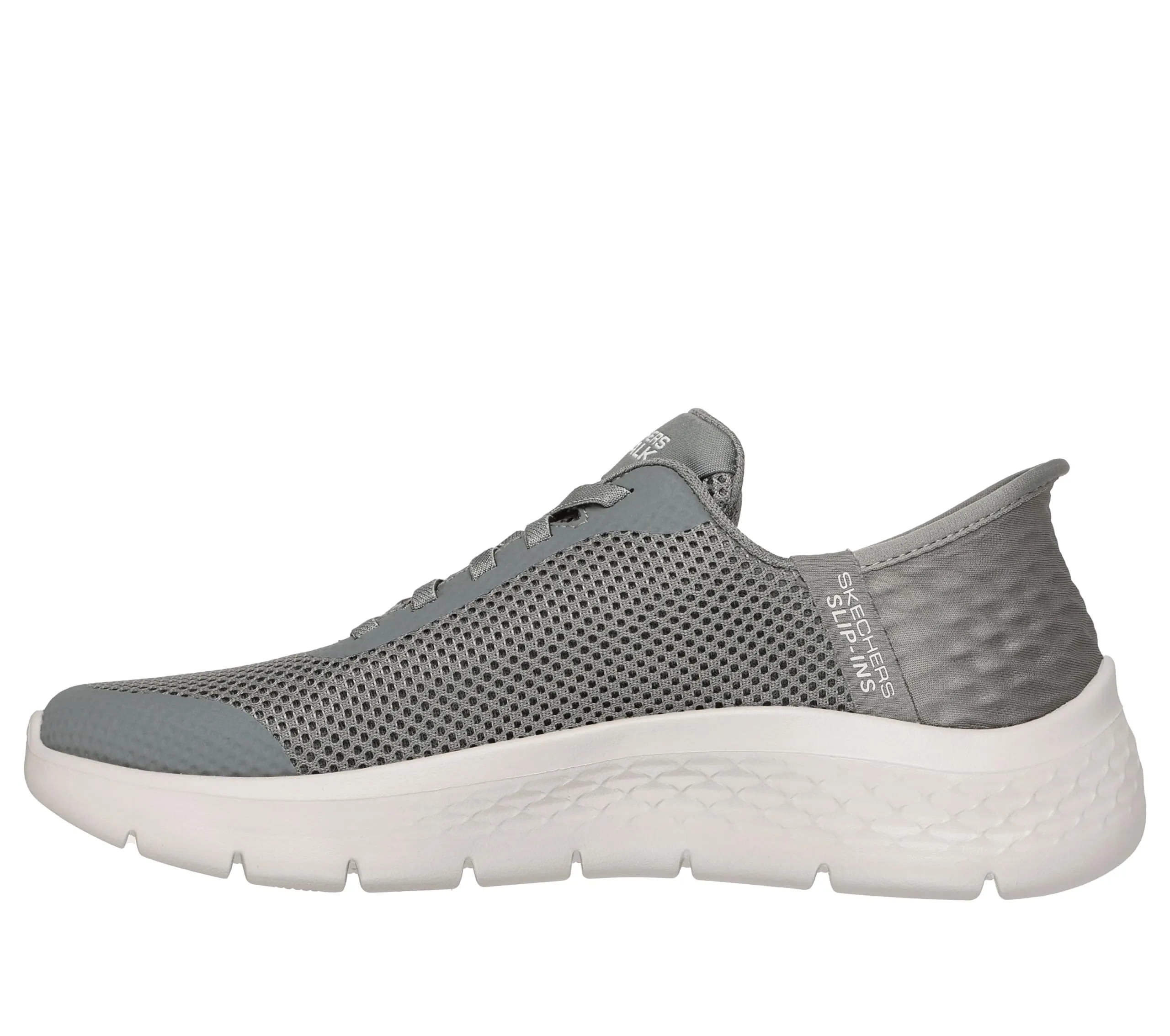 Skechers Go Walk Flex Grand Entry Trainers, Olive Textile/Trim, 43 EU - immagine 5