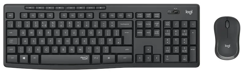 Logitech MK295 Silent Wireless Combo Tastiera e Mouse - immagine 1