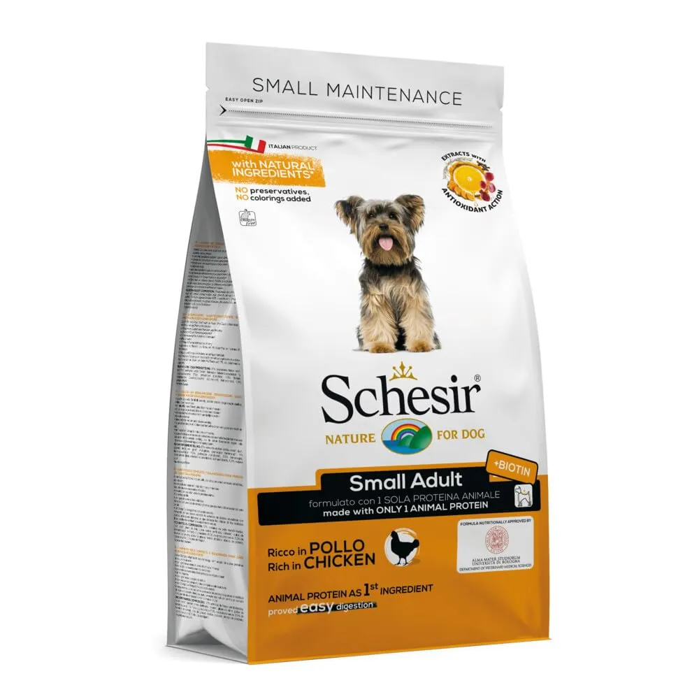 Schesir Small Adult Cibo Secco per Cani di Piccola Taglia al Pollo, 2kg - immagine 2