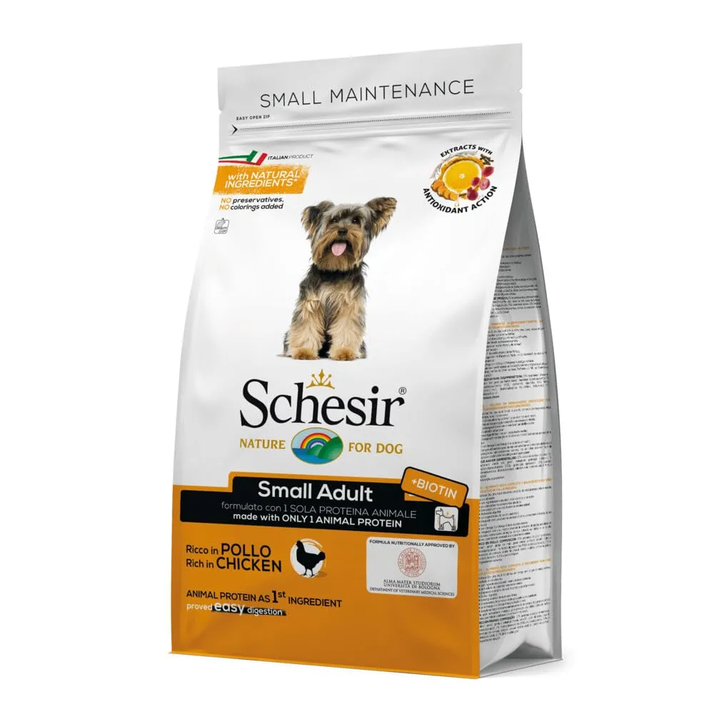 Schesir Small Adult Cibo Secco per Cani di Piccola Taglia al Pollo, 2kg - immagine 3