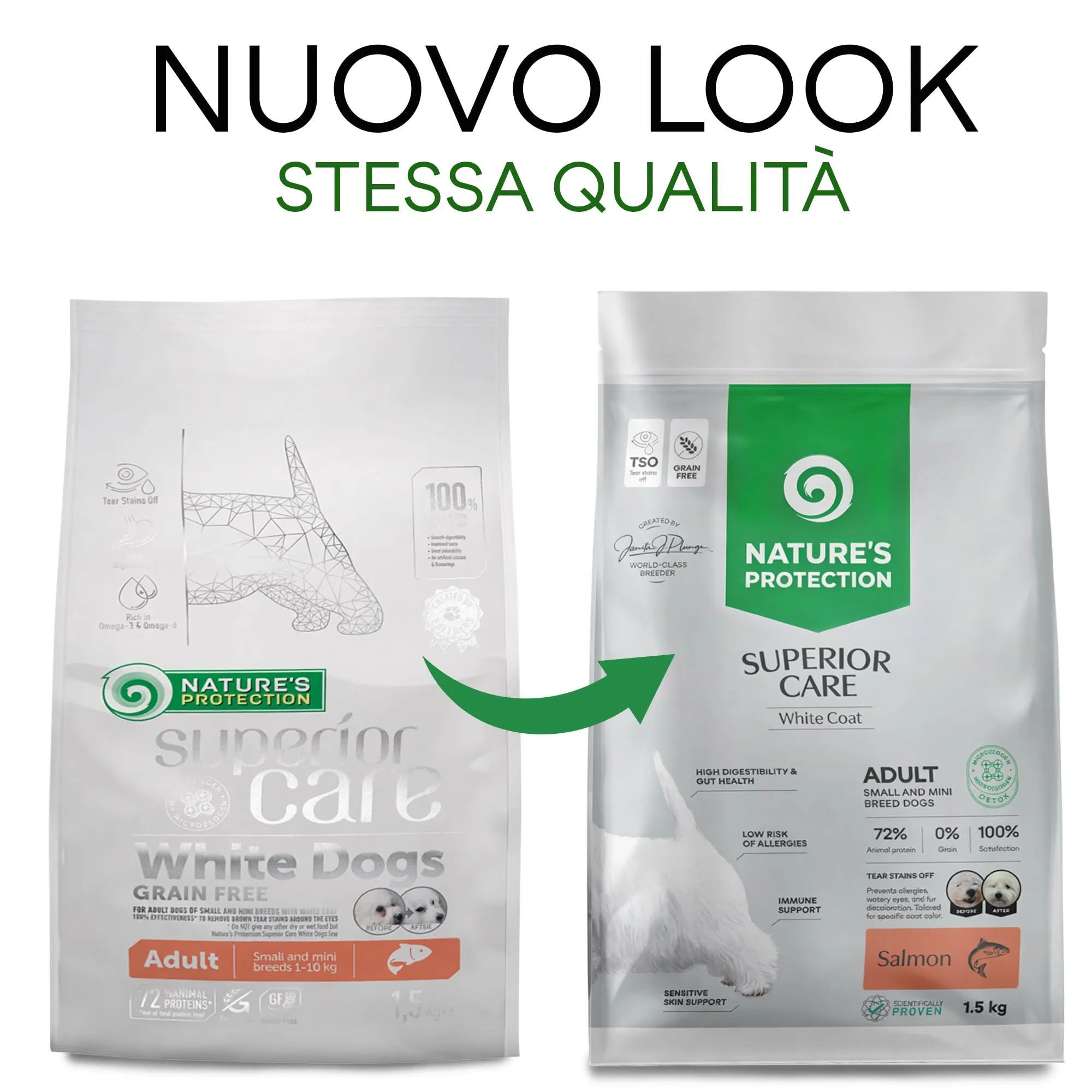 Nature's Protection Superior Care Cibo Secco Adulti, Salmone 1,5 kg - immagine 2