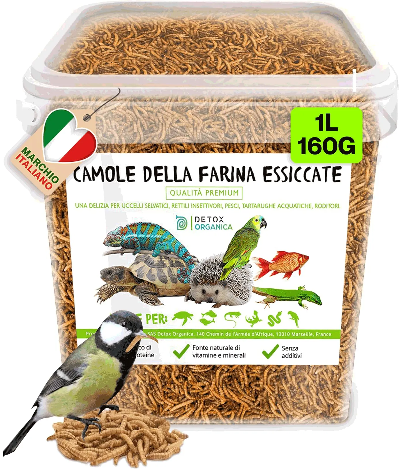 Detox Organica Camole della Farina Essiccate 160g - immagine 1