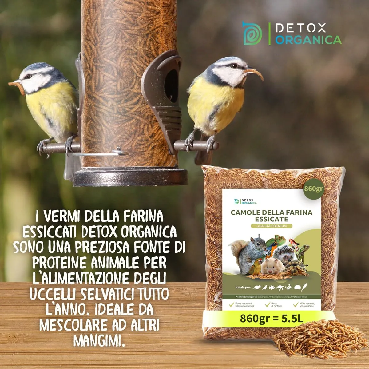 Detox Organica Camole della Farina Essiccate 860g - immagine 4