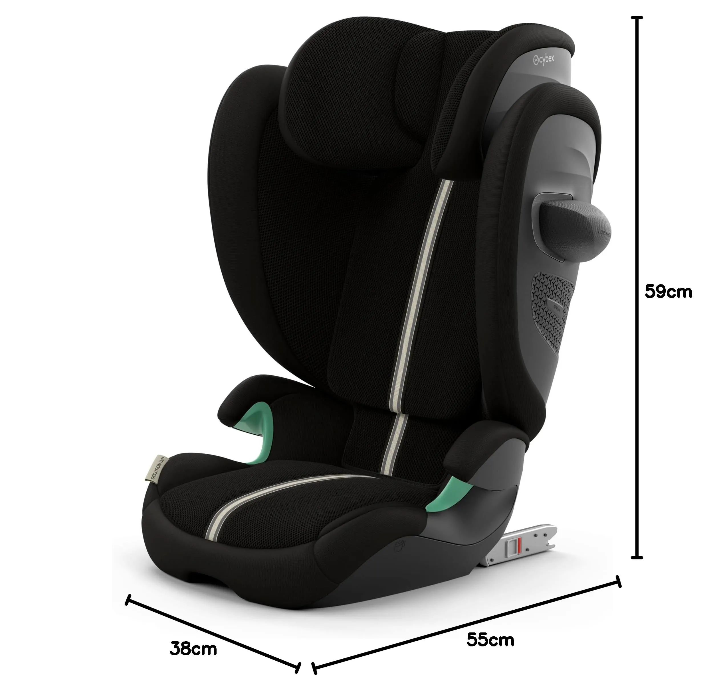 Cybex Solution G2 Plus Moon Black - immagine 10