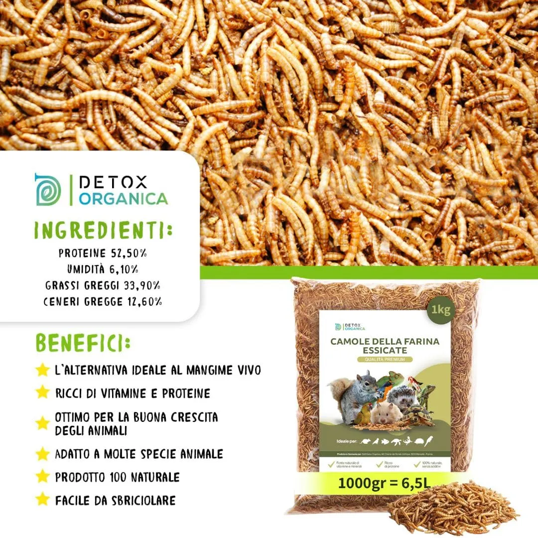 Detox Organica Camole della Farina Essiccate 1000g - immagine 7