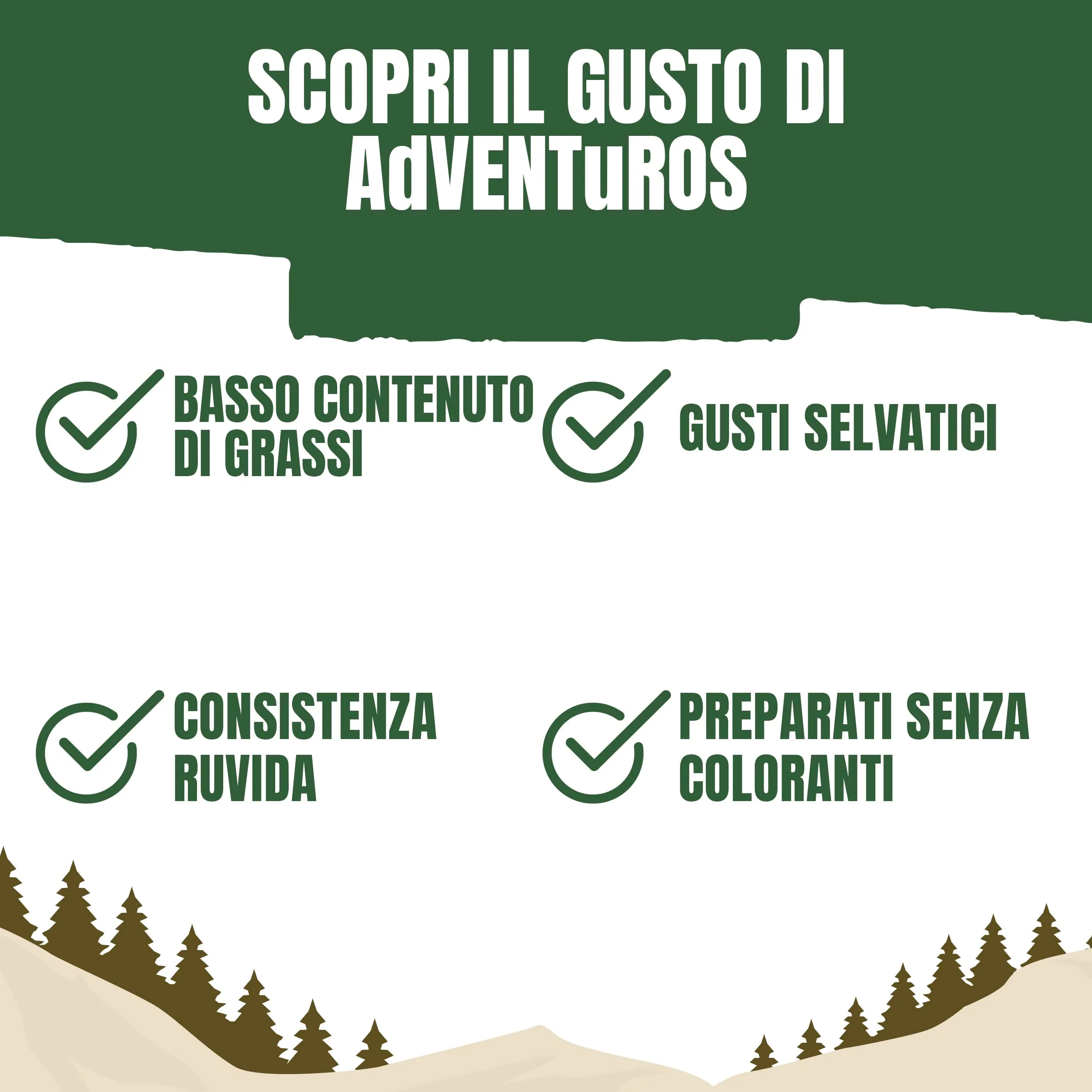 Purina Adventuros Snack per Cani Adulti Strips con Cervo, 6 x 90g - immagine 3