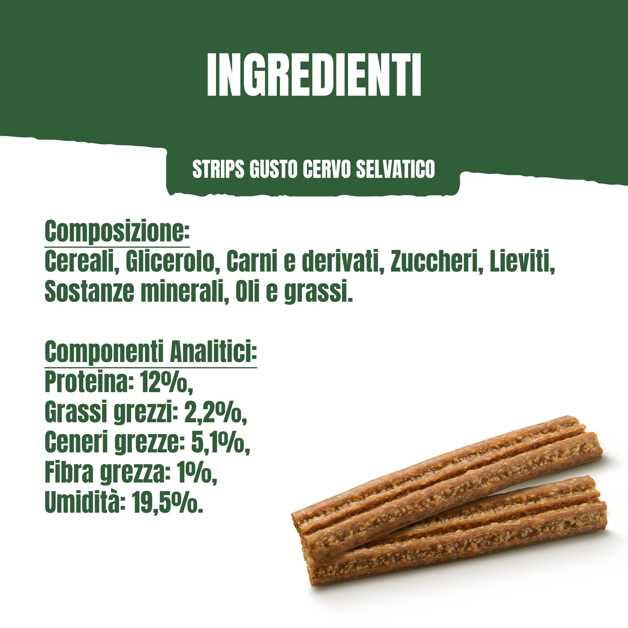 Purina Adventuros Snack per Cani Adulti Strips con Cervo, 6 x 90g - immagine 9