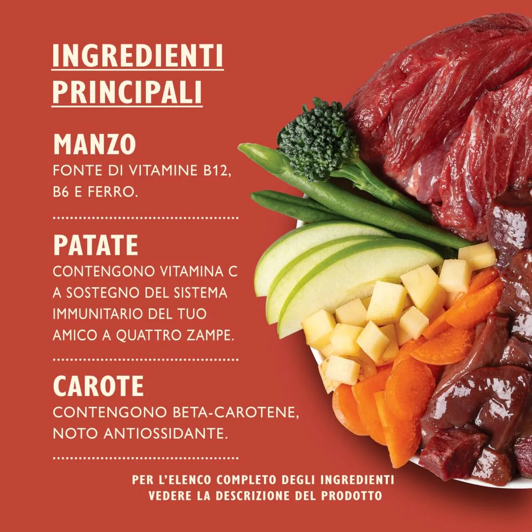 Lily's Kitchen Cibo Umido Naturale per Cani Adulti, Ricetta Senza Cereali, Confezione Assortita (12 x 400g) - immagine 2