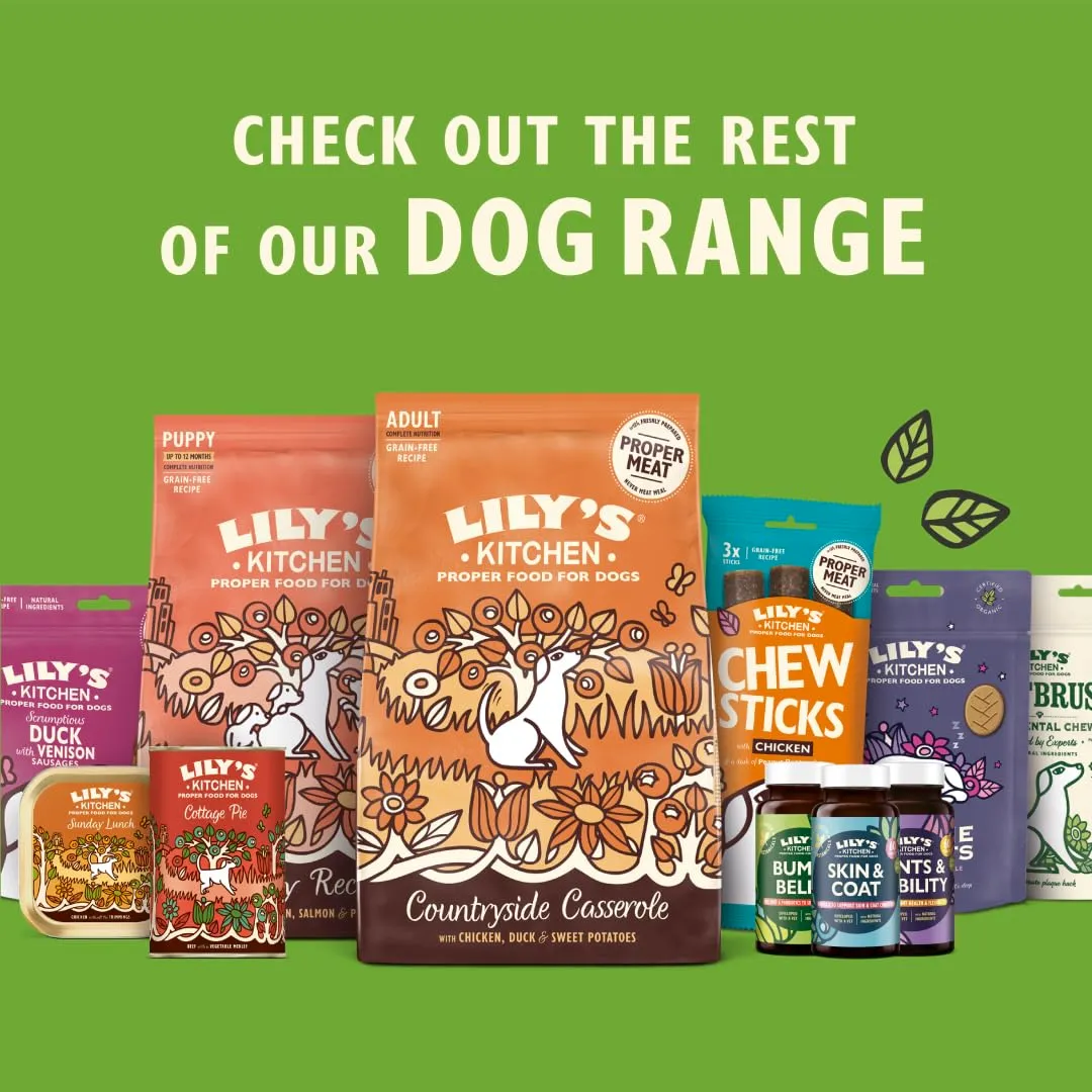 Lily's Kitchen Cibo Umido Naturale per Cani Adulti, Ricetta Senza Cereali, Confezione Assortita (12 x 400g) - immagine 7