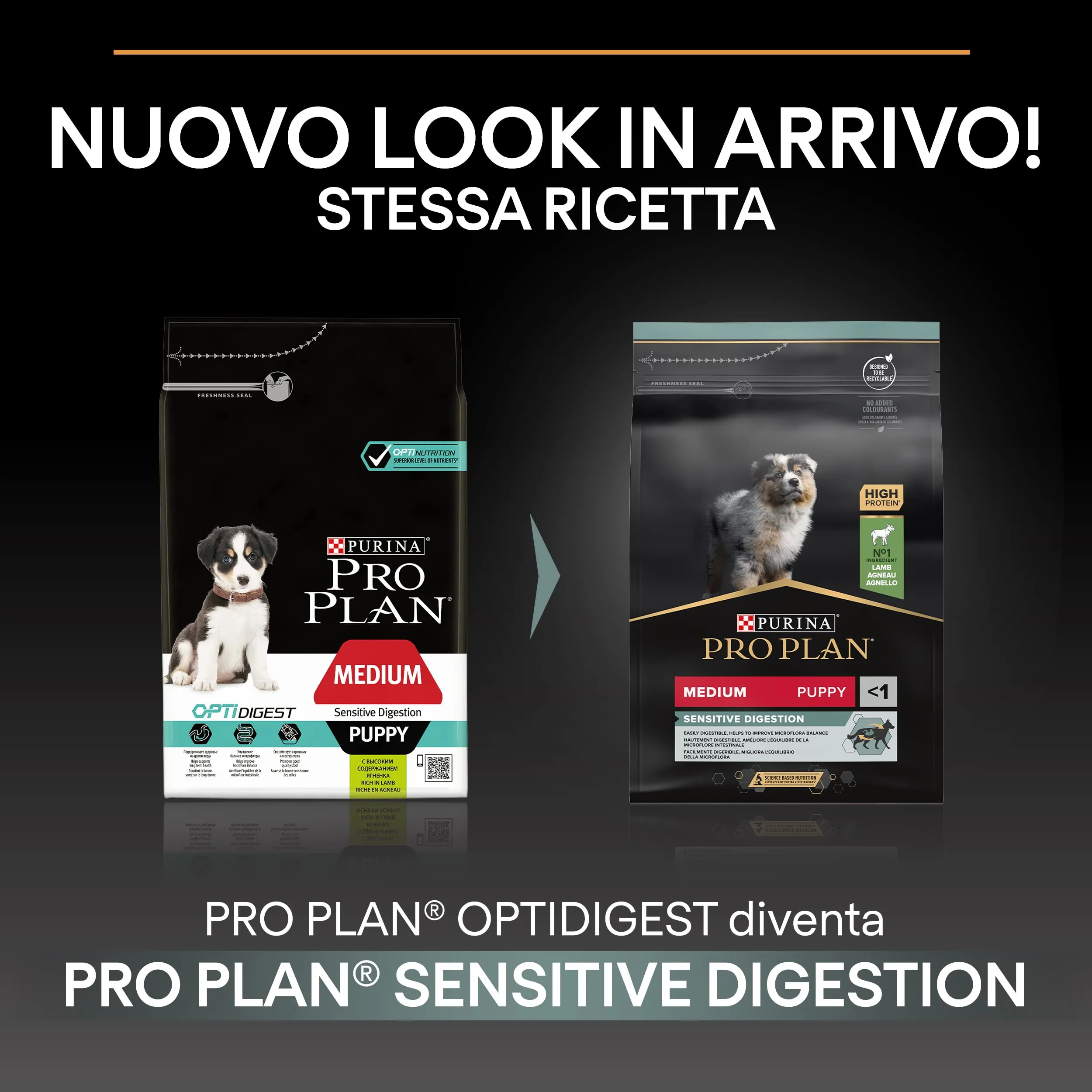 Purina Pro Plan Sensitive Digestion Crocchette per Cani Puppy 12kg - immagine 2