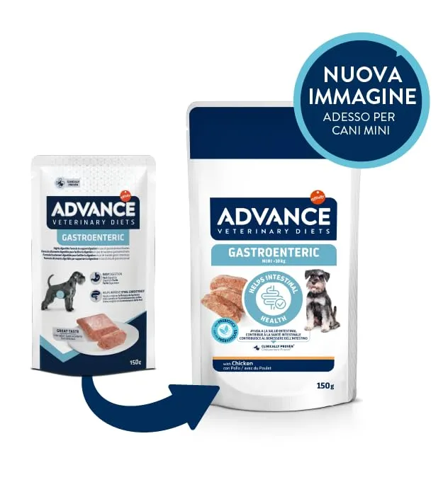 Advance Veterinary Diets Gastroenteric Cibo Umido per Cani, Multipack 8 x 150g - immagine 5