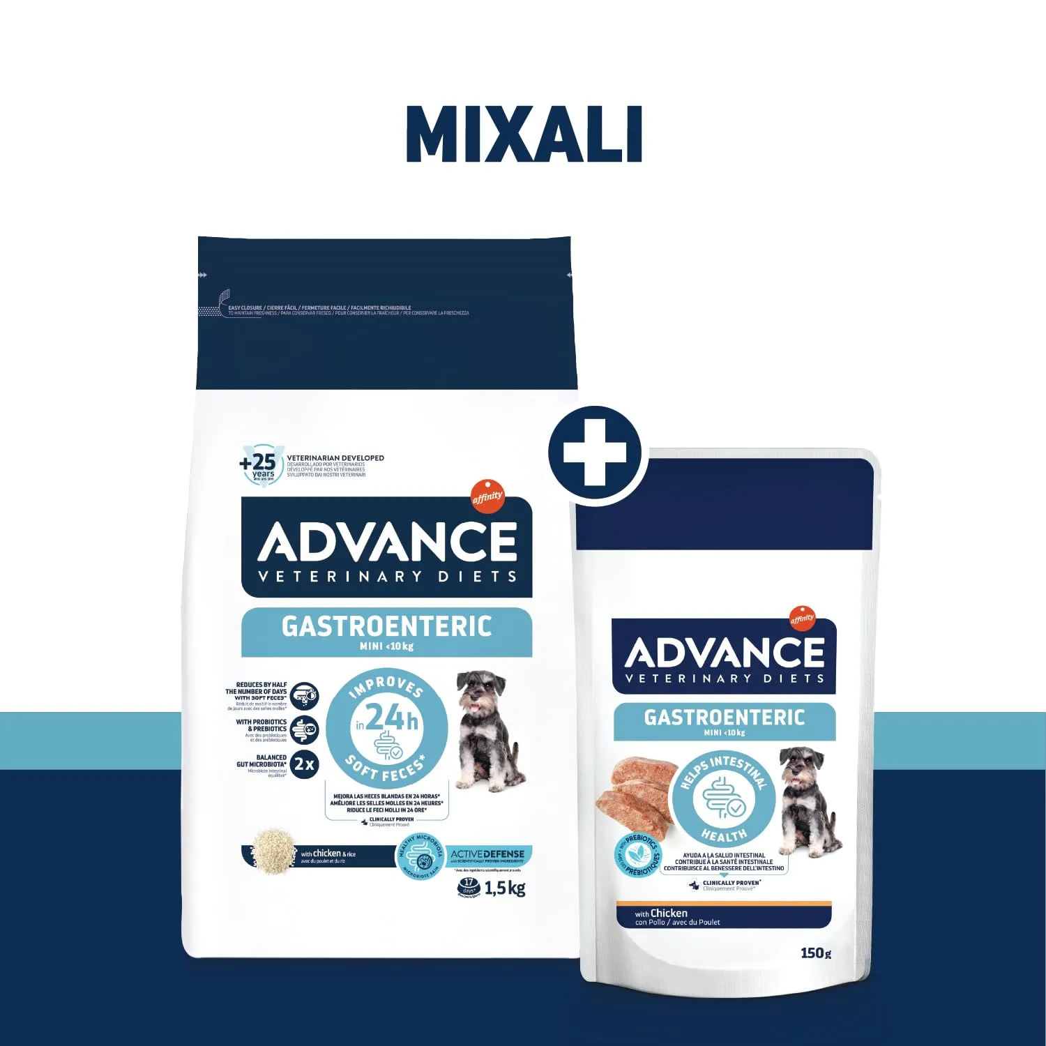 Advance Veterinary Diets Gastroenteric Cibo Umido per Cani, Multipack 8 x 150g - immagine 8