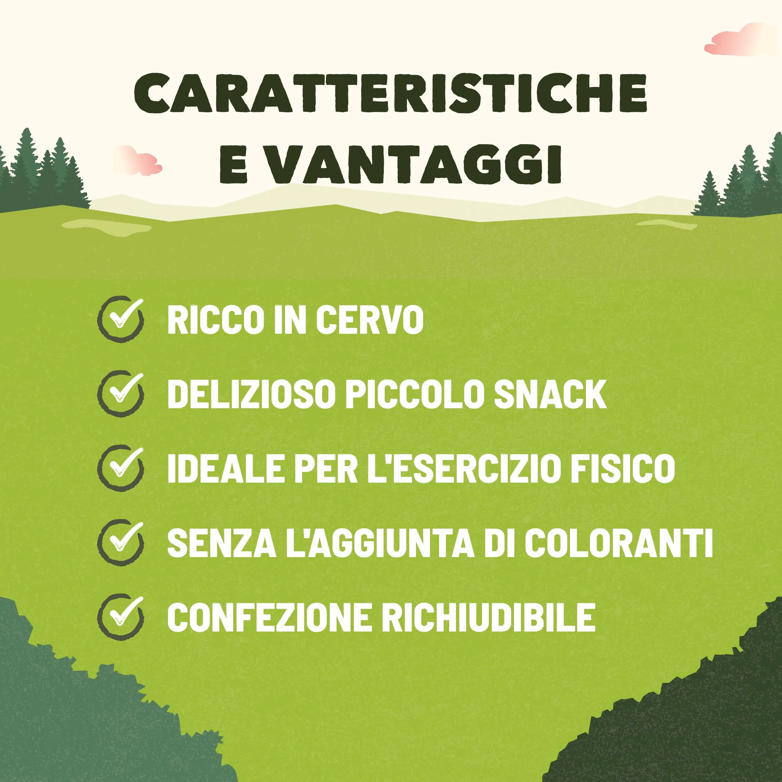 Purina Adventuros Training Snack per Cani Adulti al Cervo, 6 x 115g - immagine 3