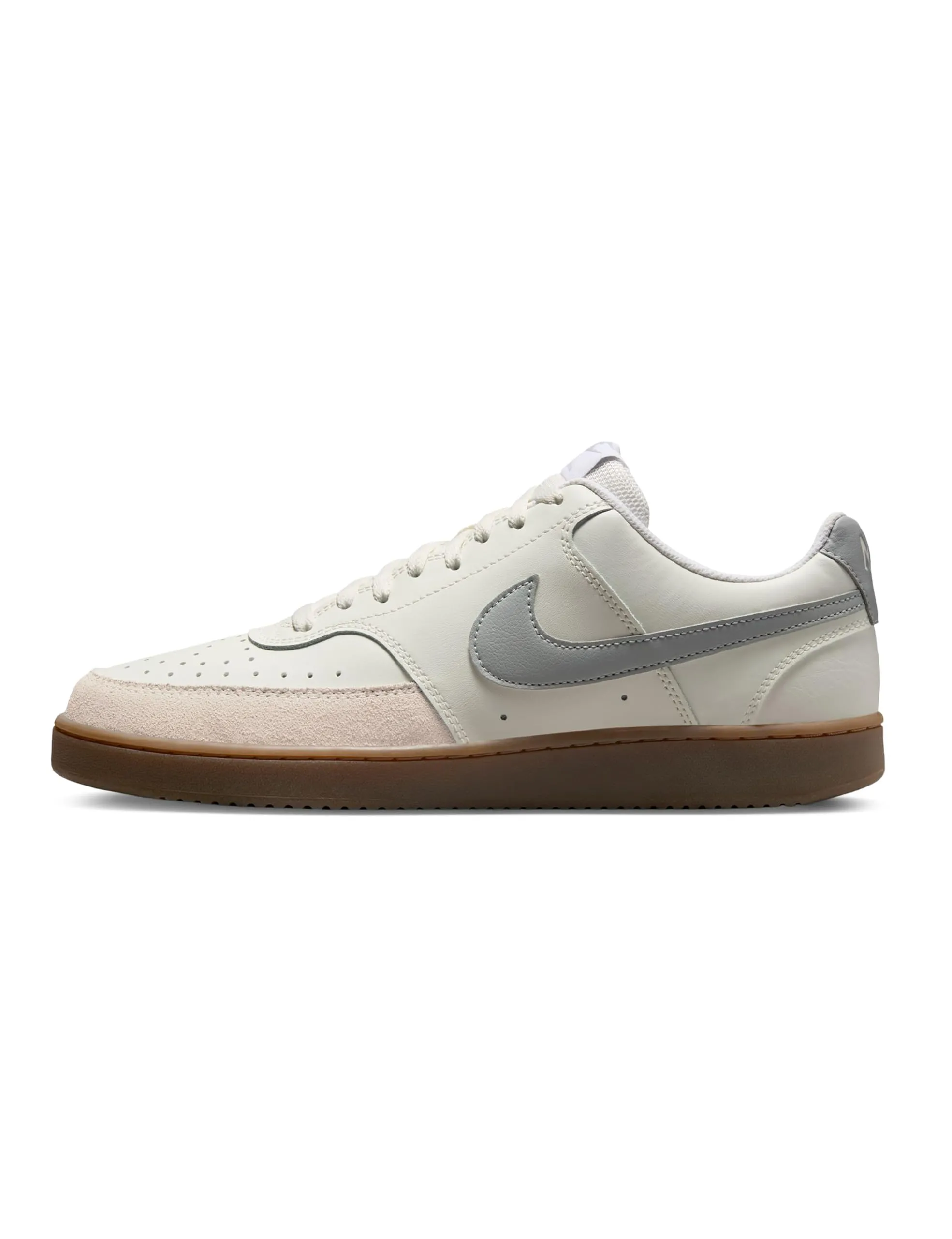 Nike Court Vision Lo HV2530-100 Sail/Lt Smoke Grey/Lt Orewood Brn/White EU 45.5 - immagine 1