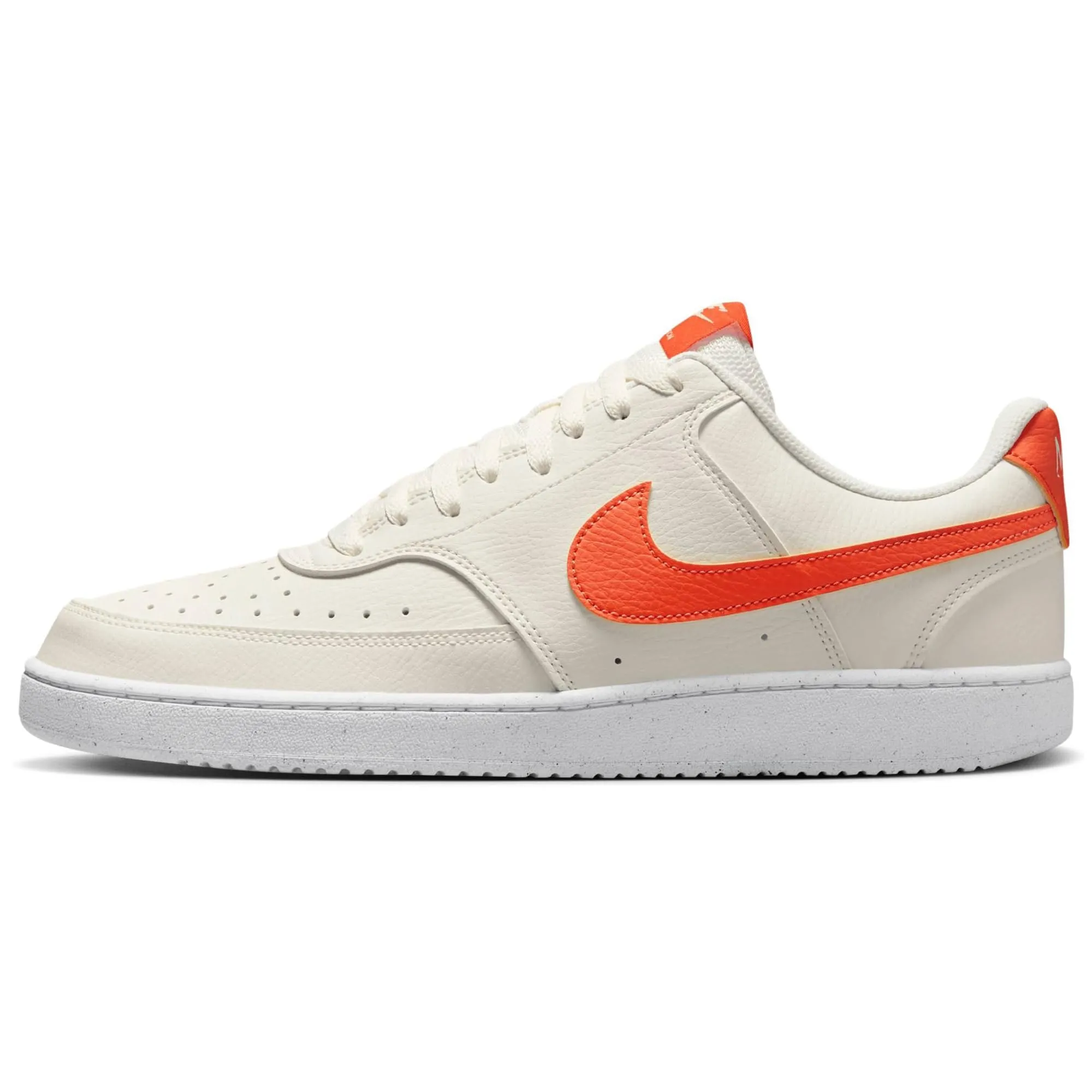 Nike Court Vision Low Next Nature DH2987-115 Sail/White/Safety Orange Taglia 44 EU - immagine 1