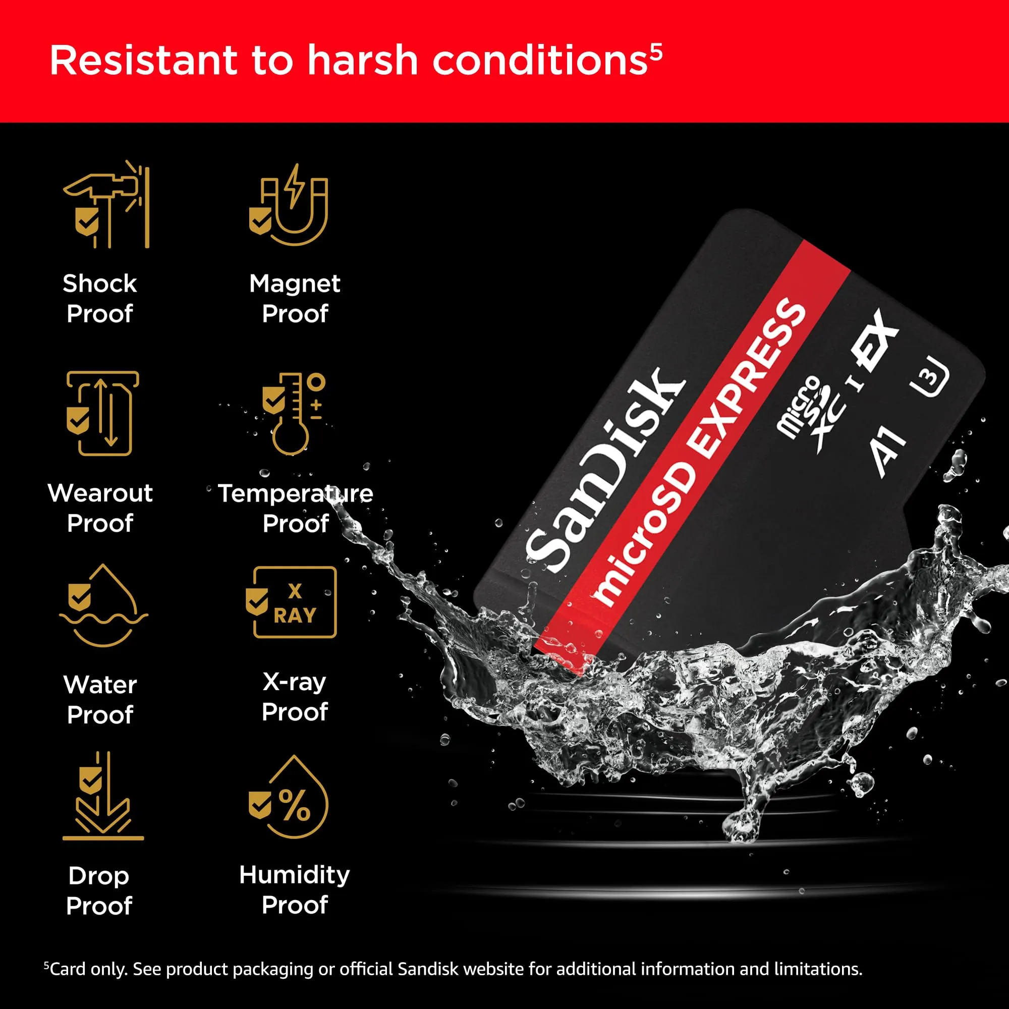 SanDisk microSD Express 512 GB, Lettura fino a 880 MB/s - immagine 4