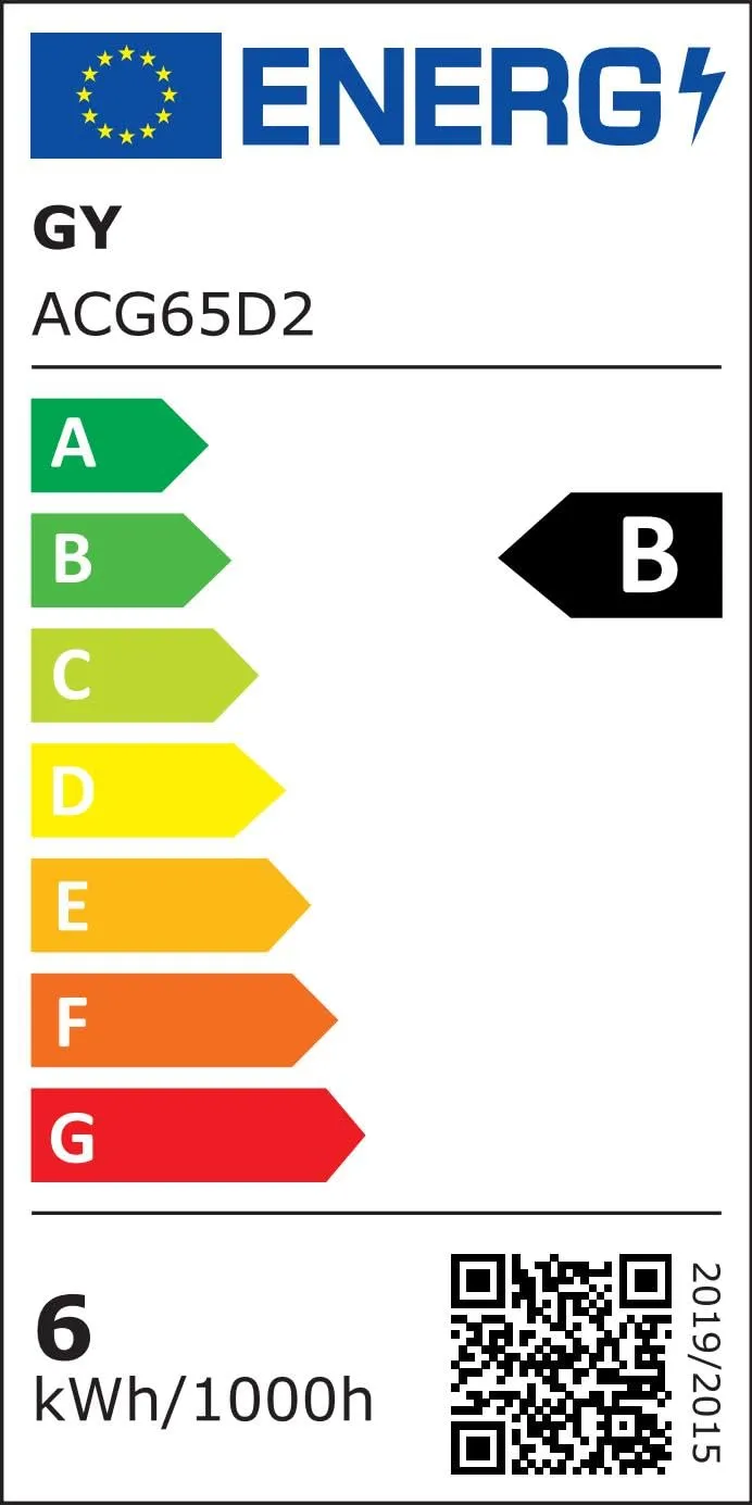 GY Lampadine LED GU10, 6.5W, 1025 Lumen, 4000K Bianco Neutro, Non Dimmerabile, 5 pezzi - immagine 13