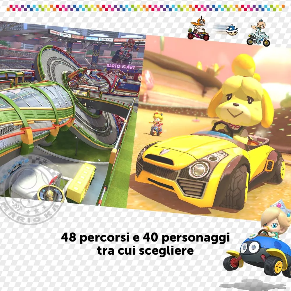Mario Kart 8 Deluxe - Nintendo Switch - Edizione Italiana - immagine 3
