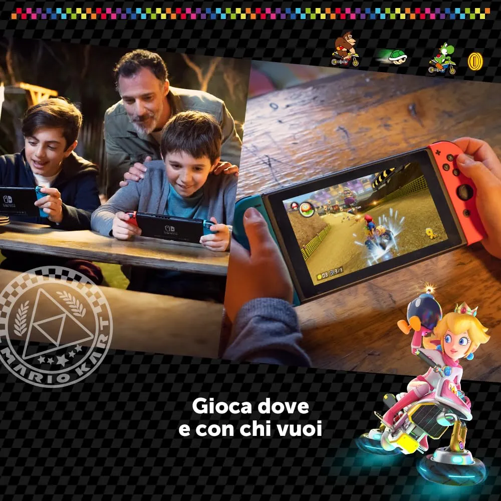 Mario Kart 8 Deluxe - Nintendo Switch - Edizione Italiana - immagine 4