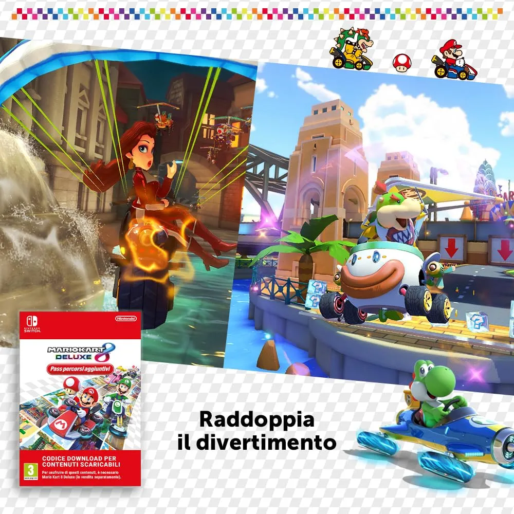 Mario Kart 8 Deluxe - Nintendo Switch - Edizione Italiana - immagine 5