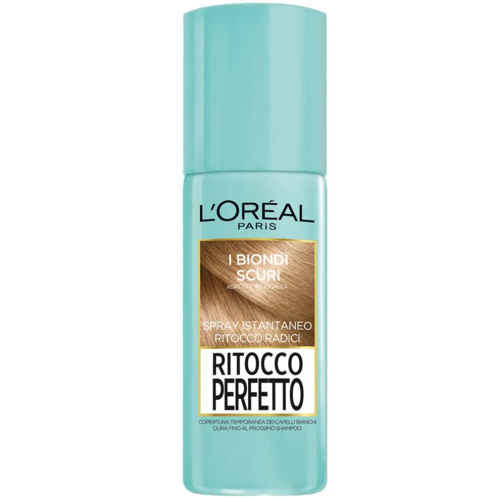 L'Oréal Paris Spray Ritocco Perfetto per Radici e Capelli Bianchi, Biondo Scuro, 75 ml - immagine 2