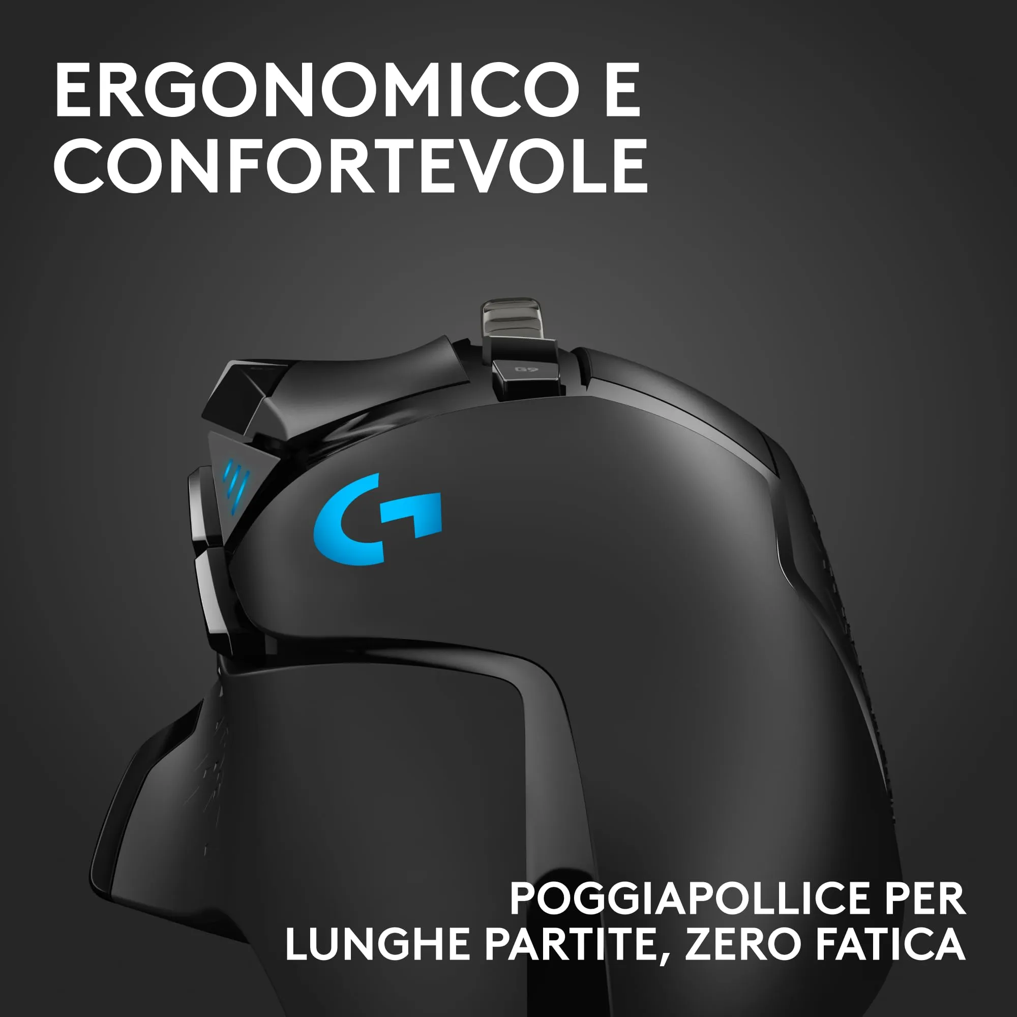 Logitech G G502 HERO Gaming Mouse - immagine 6