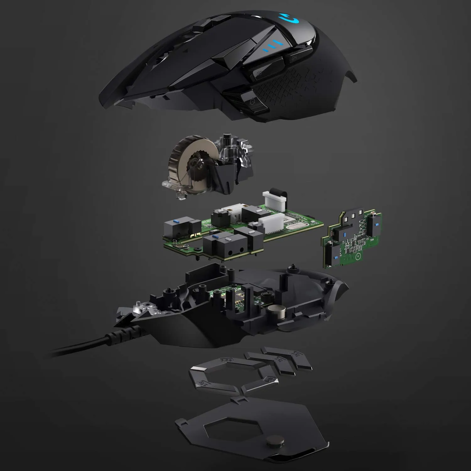 Logitech G G502 HERO Gaming Mouse - immagine 13