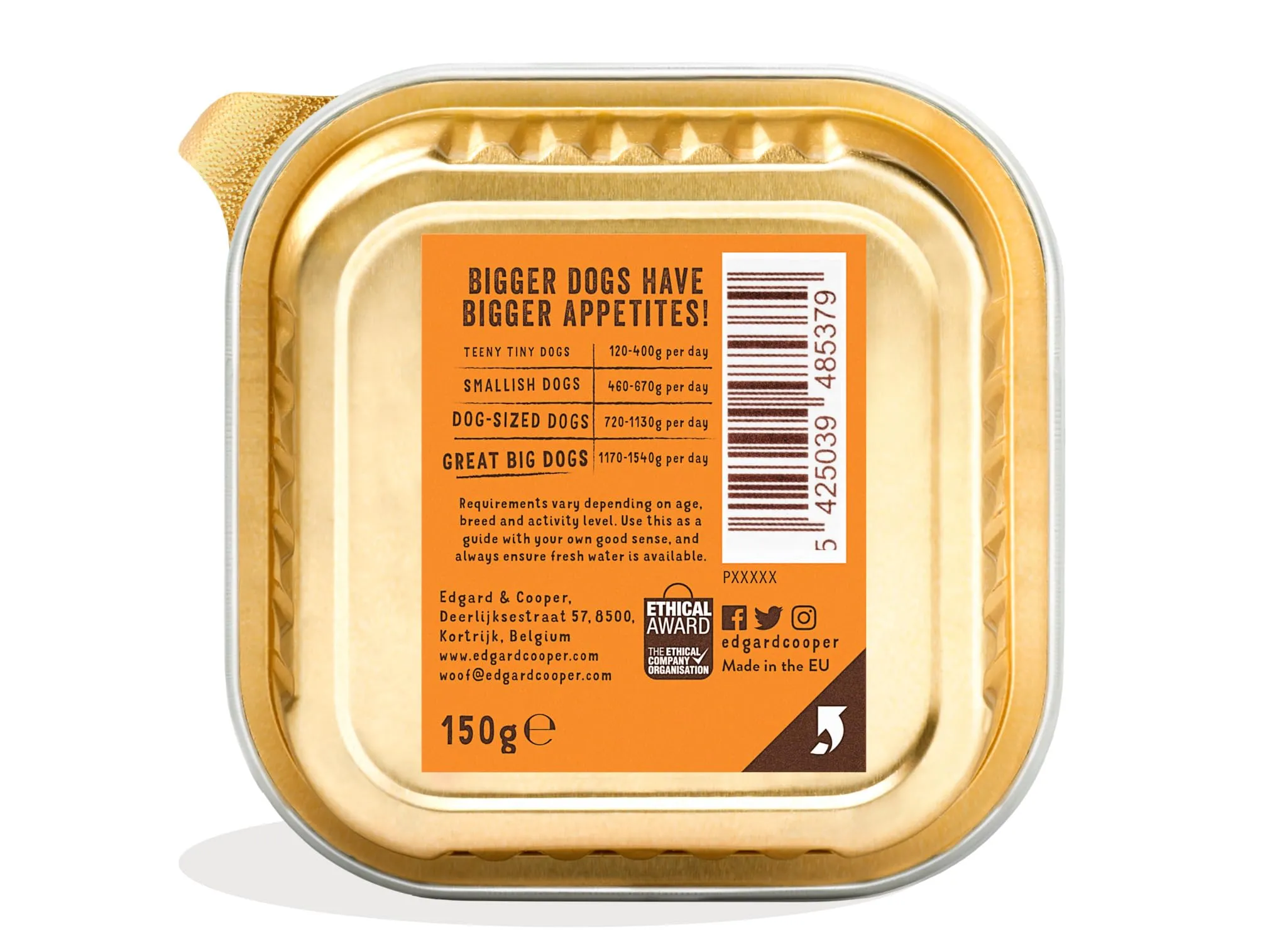 Edgard & Cooper Cibo Umido per Cani Adulti, Tacchino Bio, 100g x 17 - immagine 8