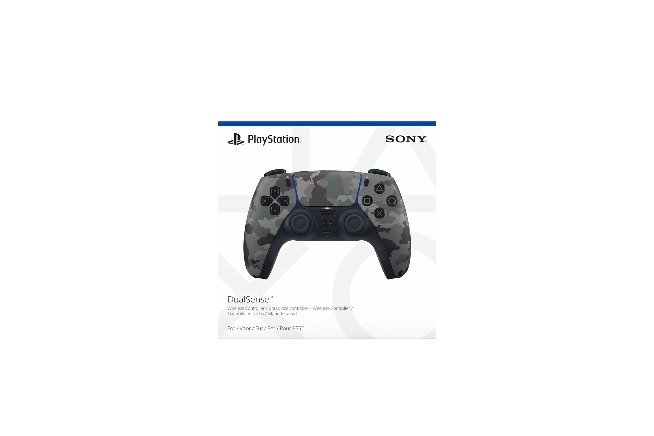 Playstation DualSense Wireless Controller - Gray Camouflage - immagine 6