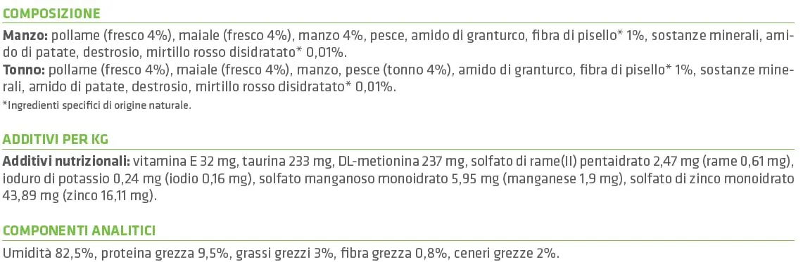 Trainer Natural Cibo Umido per Gatti Adulti Sterilizzati, Tonno e Manzo, 12 x 85 g - immagine 5
