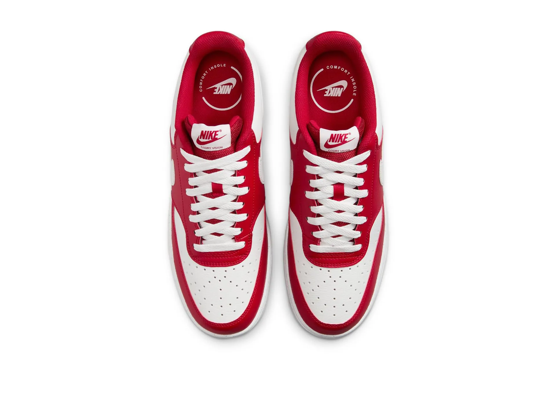 Nike Court Vision Low HM9862-600 Gym Red/Summit White EU 44.5 - immagine 3