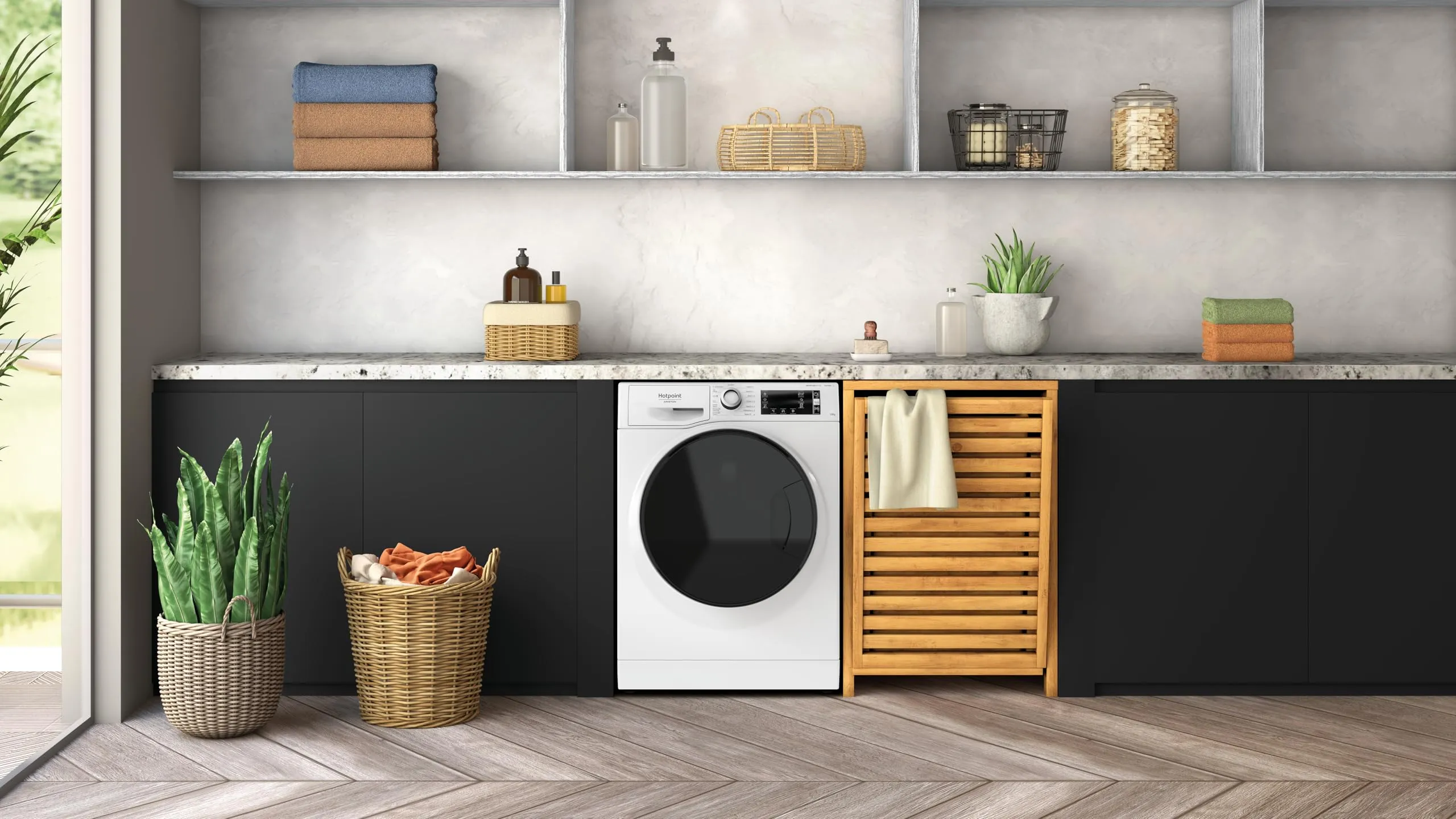 Hotpoint Ariston NBT 1048 WD A IT Lavatrice 10 kg - immagine 3