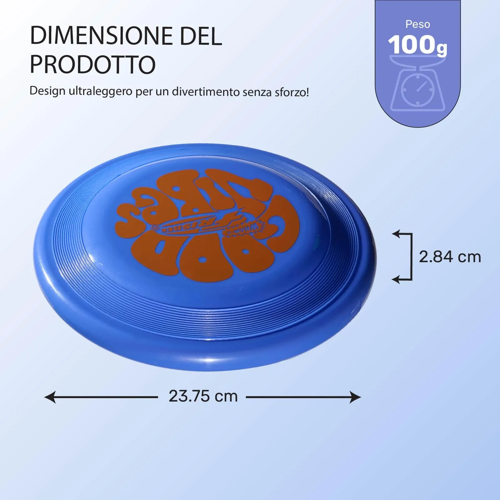 Wham-O Frisbee Disco Volante, 23.75 cm, 100g (53308-V) - immagine 4