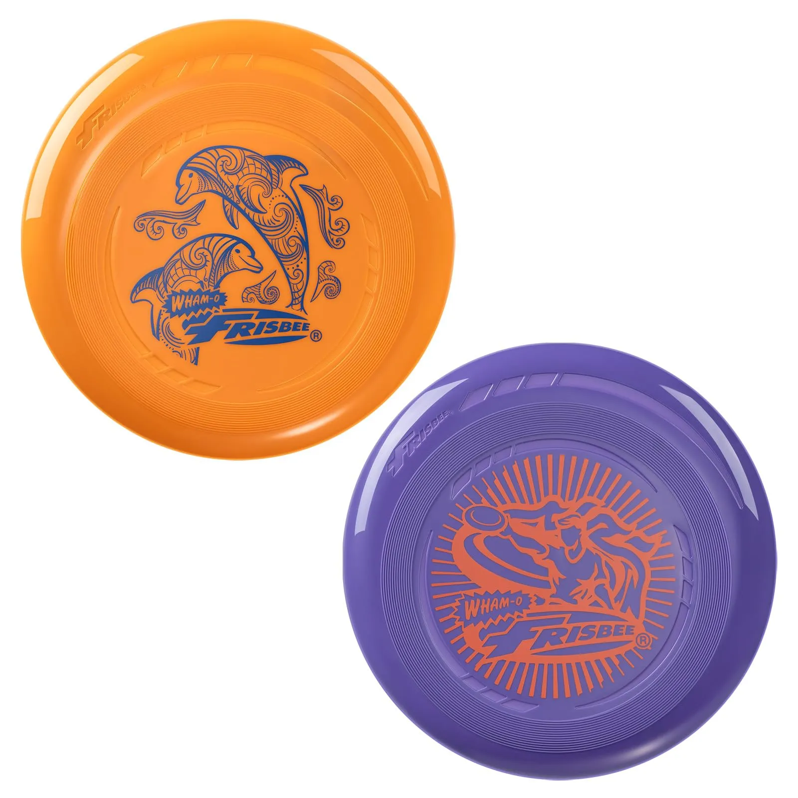 Wham-O Frisbee Go 2 Pack Dischi Volanti 70g, 22.86 cm - immagine 1